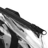 Transparent Clear Waterproof Tote Bag with Zipper Large Tote