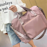 Large Capacity Folding Travel Bag Woman Bags Hand Luggage Tote Duffel Set