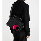 PU Luggage Hollow Out Travel Bag Handbag Duffle