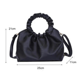 Women's Solid All-match Casual Handbag for Gift