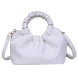 Women's Solid All-match Casual Handbag for Gift