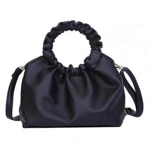 Women's Solid All-match Casual Handbag for Gift