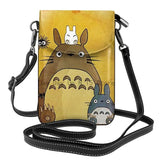 Totoro Lady Shoulder Bag Diagonal Portable Phone Bag