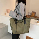 Modern All-match Solid Women Shoulder Bag Portable Lady Handbag Eco-friendly