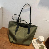 Modern All-match Solid Women Shoulder Bag Portable Lady Handbag Eco-friendly