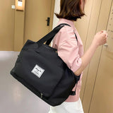 Large Folding Travel Bag Waterproof Duffle Gym Yoga Shoulder Bag
