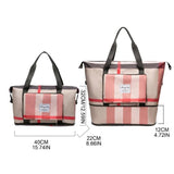 Foldable Travel Duffel Bag Large Capacity Sports Tote for Women