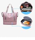 Qiaoduo Travel Bag Women Tote Handbag Waterproof Shoulder Bag