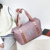 Sport Tote Shoulder Bag Foldable Yoga Gym Large Capacity Travel Bag