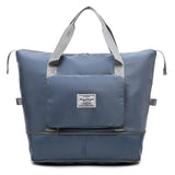 Sport Tote Shoulder Bag Foldable Yoga Gym Large Capacity Travel Bag