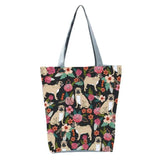 Puppy Print Large Capacity Shoulder Bag for Women