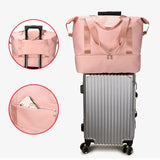 Large Travel Duffle Bag Solid Waterproof Gym Fitness Tote Bag