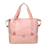 Large Travel Duffle Bag Solid Waterproof Gym Fitness Tote Bag