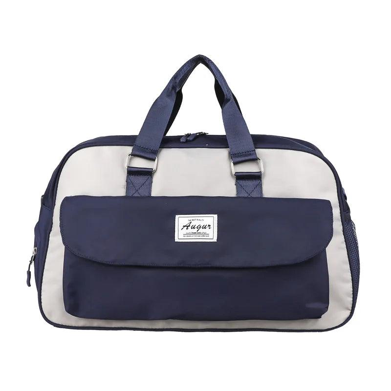 Women's Large Capacity Travel Shoulder Bag with Wet Dry Separation