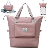 Large Capacity Folding Travel Bags Gym Yoga Storage Shoulder Bag