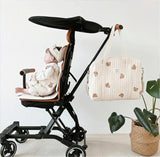 Baby Care Diaper Bags Embroidery Bear Flower Pattern Handbag