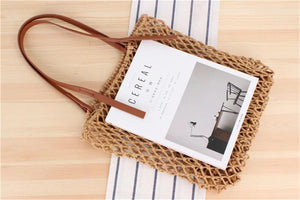 INS Solid Vacation Travel Tote Bag Beach Bag for Women IL00599