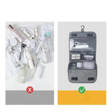 Large Capacity Women's Travel Toiletries Wash Bag Waterproof Makeup Organizer