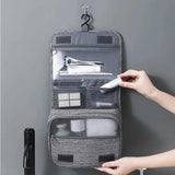 Large Capacity Women's Travel Toiletries Wash Bag Waterproof Makeup Organizer