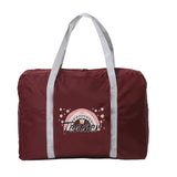 Portable Waterproof Travel Bag Large Capacity HandleBag Teacher Pattern