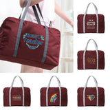 Portable Waterproof Travel Bag Large Capacity HandleBag Teacher Pattern