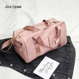 Waterproof Nylon Travel Handbag Women Large Capacity Sports Gym Tote Bags