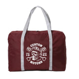 Foldable Travel Bag Waterproof Portable Storage Bag Skull Pattern Unisex