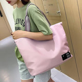 Large Capacity Travel Bag Drawstring Women Fitness Bag Waterproof Yoga Exercise