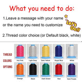 Personalized Duffel Bag Embroidered Gym Travel Wet Dry Pockets Shoe Compartment