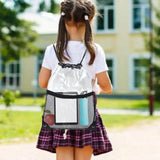 Clear Drawstring Travel Bag Transparent PVC Stadium Sports Gym