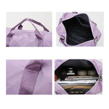 Solid Folding Travel Bag Sports Gym Bag Travel Duffle