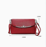 R031 Leather Hobos Handbags for Women Girls Underarm Bags