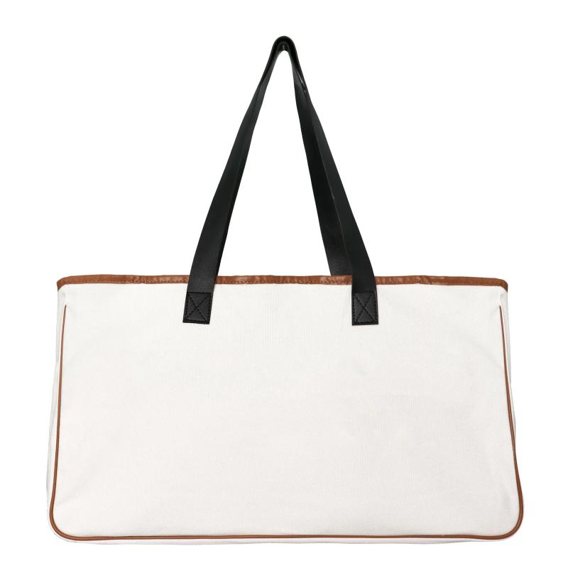 Large Capacity Canvas Tote Bag for Travel and Vacation