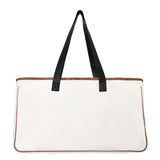 Large Capacity Canvas Tote Bag for Travel and Vacation