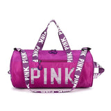 Echoine Woman Leisure Zip Travel Bag Sports Bag Letter Printing