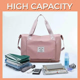 Large Capacity Foldable Travel Bag Tote Carry On Handbag Duffel