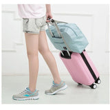 Foldable Multifunction Travel Bag Duffle Tote Shopping Bag