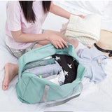 Foldable Multifunction Travel Bag Duffle Tote Shopping Bag
