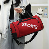Travel Duffel Sport Women Bags With Compartment Dry Wet Separated Storage