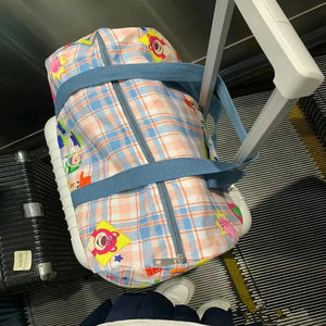 Women Totes Sports Gym Bag Fitness Training Yoga Bags Cartoon Shoulder Messenger