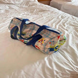 Women Totes Sports Gym Bag Fitness Training Yoga Bags Cartoon Shoulder Messenger