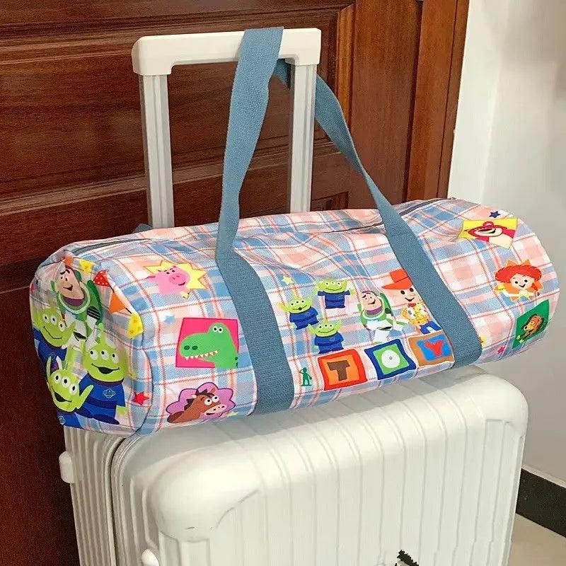 Women Totes Sports Gym Bag Fitness Training Yoga Bags Cartoon Shoulder Messenger