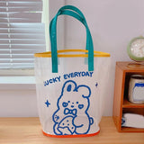 Clear Tote Bag Transparent Shoulder Handbag Waterproof Bags for Women