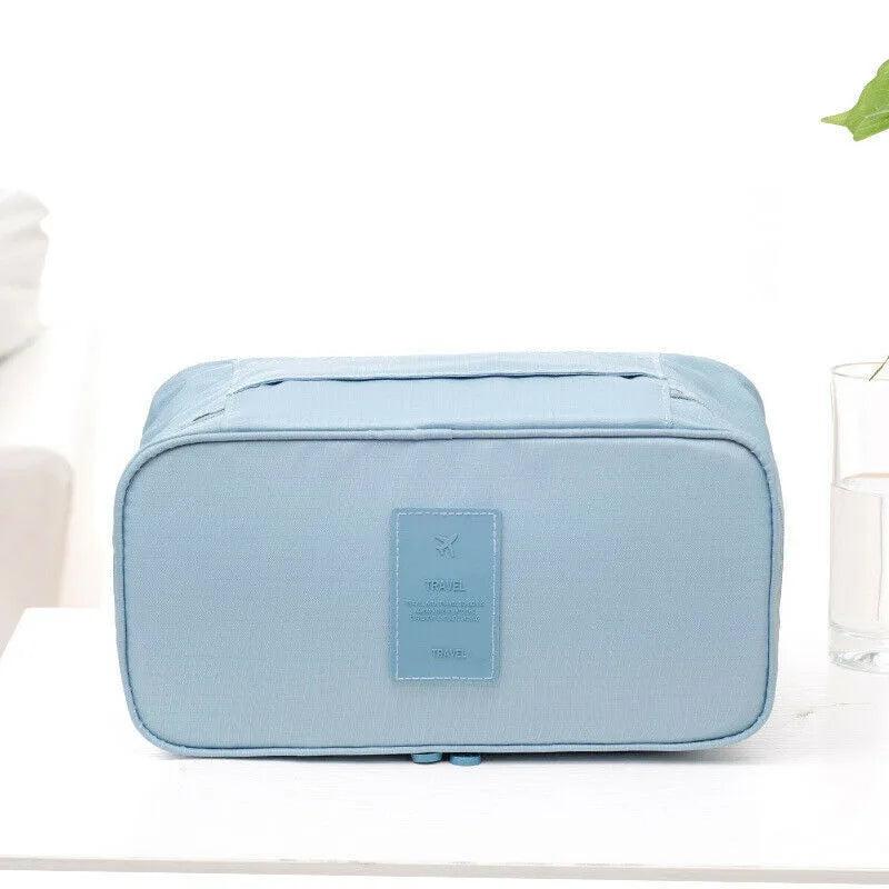 Packing Cube Travel Bag Organizer Set - Bra Underwear Socks Cosmetic