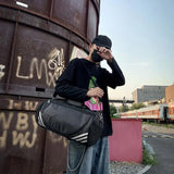 Large Capacity Waterproof Travel Bag Men's Duffel Shoulder Bag