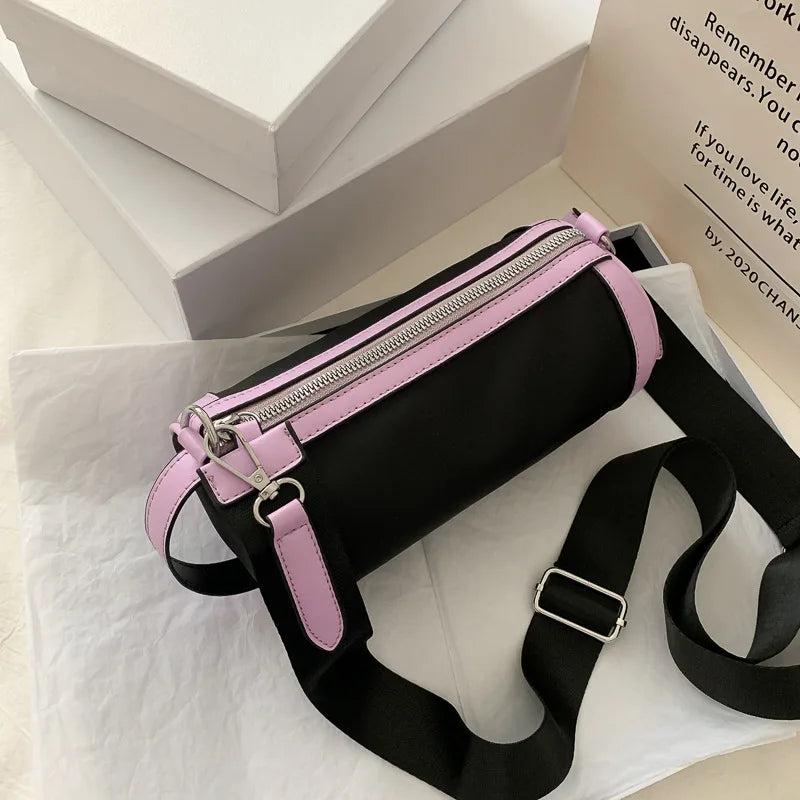 Clanging Barrel Bag Women's Leisure Sports Single Shoulder Bag