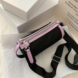 Clanging Barrel Bag Women's Leisure Sports Single Shoulder Bag