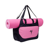 Women's Yoga Mat Backpack Sports Bag Messenger Shoulder Bag