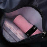 Portable Waterproof Zipper Handbag Student Luggage Storage Bag