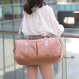 Large Capacity Travel Hangbag Men Women Dry Wet Separation Tote Bag